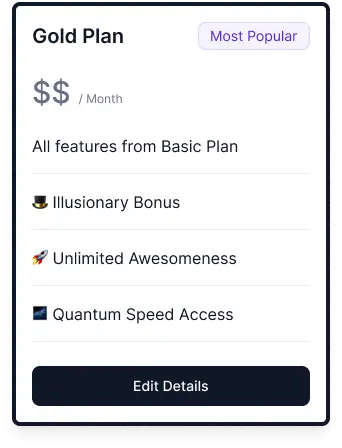 Subscription Plan